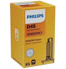 Лампа ксеноновая 42402VIC1 D4S 42V-35W (P32d-5) Vision PHILIPS