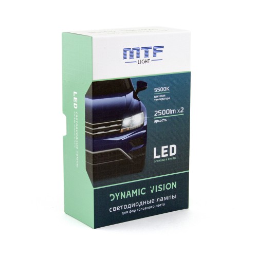 Светодиодные лампы MTF light Dynamic Vision H1 5500K 2 шт.