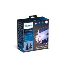 Лампа светодиодная 11342U90CWX2 H4 12/24V-LED (P43t) 5800K 18/18W (к.уп.2 шт.) Ultinon Pro9000 HL LED PHILIPS