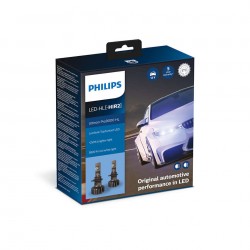 Лампа светодиодная 11012U90CWX2 HIR2 12/24V-LED (PX22d) 5800K 20W (к.уп.2 шт.) Ultinon Pro9000 HL LED PHILIPS