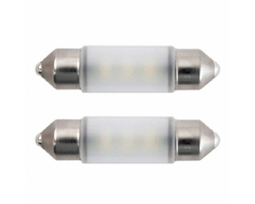 Светодиодная автолампа MTF Light софитная 10.5х38/38mm, 12В, 5000К (белый свет)