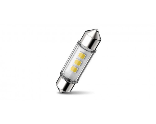 Лампа светодиодная 11854CU60X1 Fest T10,5x38 12V-LED (SV8,5-8) 6000K (к.уп.1шт.) Ultinon Pro6000 SI PHILIPS