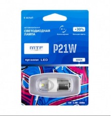 Светодиодная автолампа MTF Light  серия Night Assistant  12В, 2.5Вт, P21W, белый