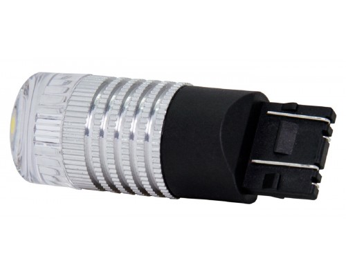 Светодиодная лампа автомобильная MTF Light, линза 360, W21W красная