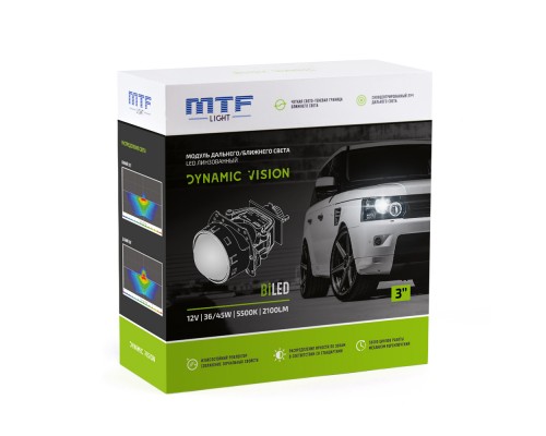 Светодиодные Bi-LED модули MTF Dynamic Vision LED 3 (2шт. без бленд.)