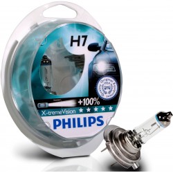 Лампа 12972XVS2 H7 12V 55W  PX26d X-TREME VISION Philips 12972XVS2