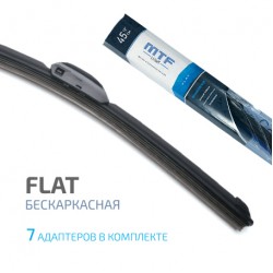 Щетка стеклоочистителя MTF light FLAT, Бескаркасная, графитовое покрытие, 330мм (13''), 1 шт.