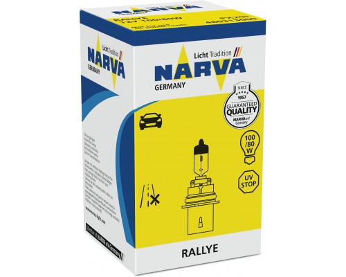 Лампа 48031 HB5 12V-100/80W (PX29t) Rally-тип NARVA