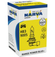 Лампа 48616 HB3 12V- 60W (P20d) (белый свет-голуб.оттен.) RPB+ NARVA