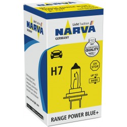 Лампа 48638 H7 12V- 55W (PX26d) (белый свет-голуб.оттен.) RPB+ NARVA