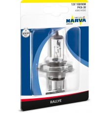 Лампа 48901B1 H4 12V-100/90W (P43t) (блистер 1шт.) Rally-тип NARVA