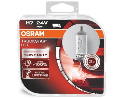 Лампа 64215TSP-HCB H7 24V 70W PX26d (на 110% больше света на дороге) TRUCKSTAR PRO OSRAM