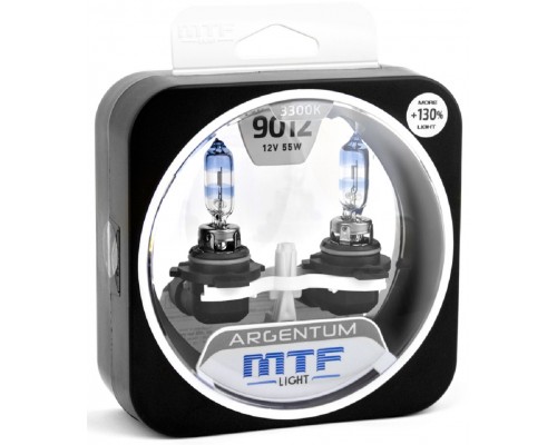 Галогеновые лампы MTF light ARGENTUM +130% 3300K HIR2 (9012)