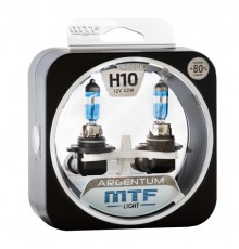 Лампа галогеновая "MTF Light" Argentum+80% H10, 12В, 42Вт