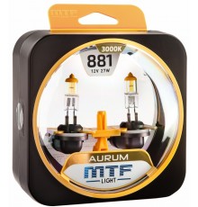 Галогеновые лампы MTF light Aurum 3000K H27/2(881)