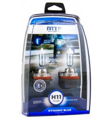 Галогеновые лампы MTF light Dynamic Blue 3300K H11