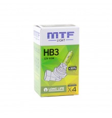 Галогенная лампа MTF HB3/9005 12V 65W - Standard +30%