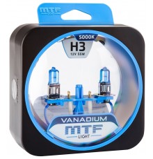 Галогеновые лампы MTF light Vanadium 5000K H3