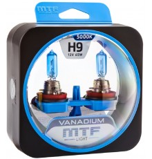 Галогеновые лампы MTF light Vanadium 5000K H9