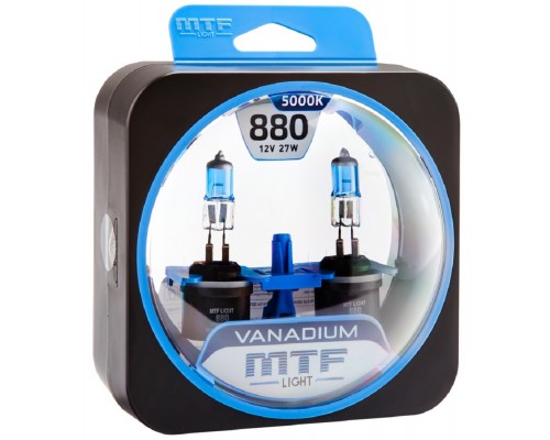 Галогеновые лампы MTF light Vanadium 5000K H27(880)