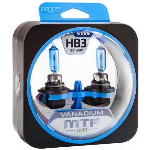 Галогеновые лампы MTF light Vanadium 5000K HB3(9005)