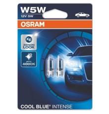 Лампа 2825HCBI-02B W5W 12V 5W W2.1x9.5d (4200К) COOL BLUE INTENSE OSRAM